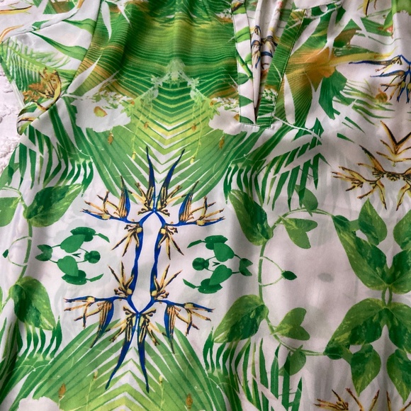Philosophy women’s tropical print short sleeve top - Picture 7 of 8